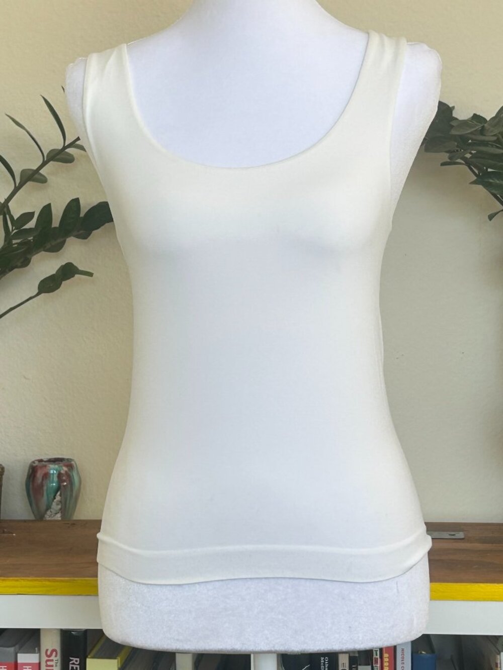 NWT White Fitted Tank